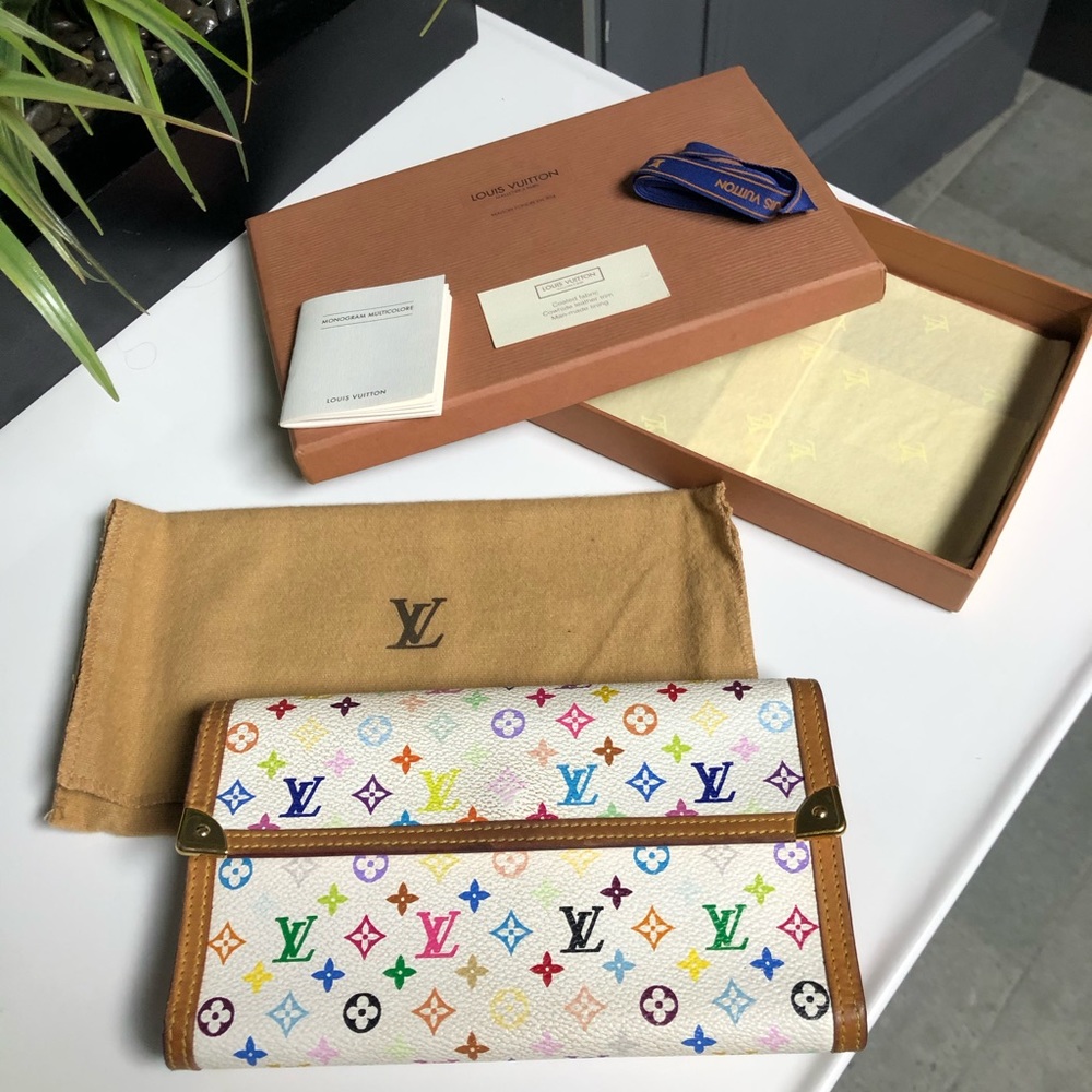 Louis Vuitton Multicolor Porte Trésor Intl wallet